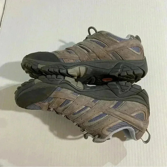 Merrell Women's Moab 2 Ventilator Hiking Shoe 10 Smoke -‎ J06014 Vibram Sole - Picture 6 of 9